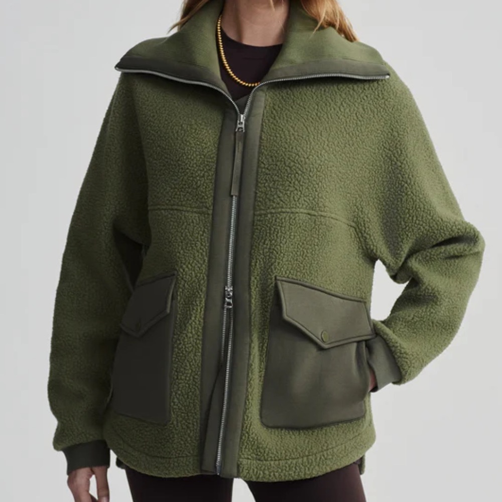 NWT Varley Eleanor Patch Pocket Jacket